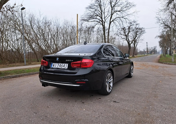 BMW Seria 3 cena 79000 przebieg: 101215, rok produkcji 2017 z Skierniewice małe 46